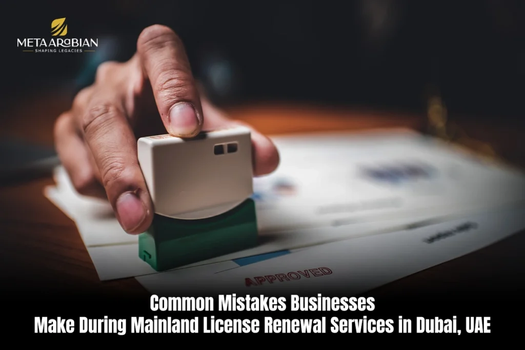 Mistakes During Mainland License Renewal Services